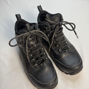 Khombu K Guard Men’s Waterproof Leather Hiking Boots Size 8 Black Casual Active